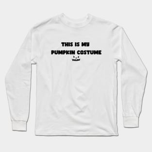 Pumpkin Costume Long Sleeve T-Shirt